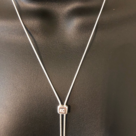 NWT Kenneth Cole Abalone Slider Necklace - Picture 5 of 5